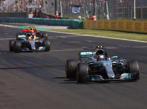 Valtteri Bottas, Lewis Hamilton, Max Verstappen