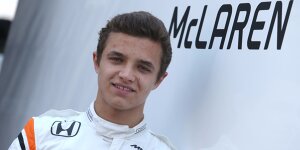 McLaren-Rookie Lando Norris überzeugt beim Test in Ungarn