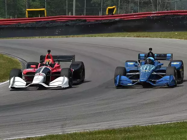 Oriol Servia, Juan Pablo Montoya Titel-Bild zur News: Oriol Servia, Juan Pablo Montoya