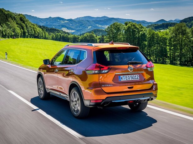 Heck des Nissan X-Trail Facelift 2018