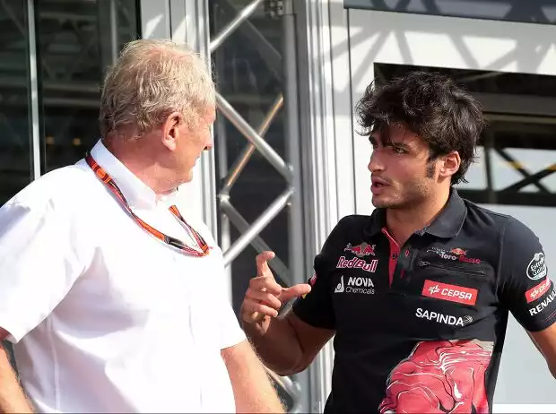 Titel-Bild zur News: Helmut Marko, Carlos Sainz