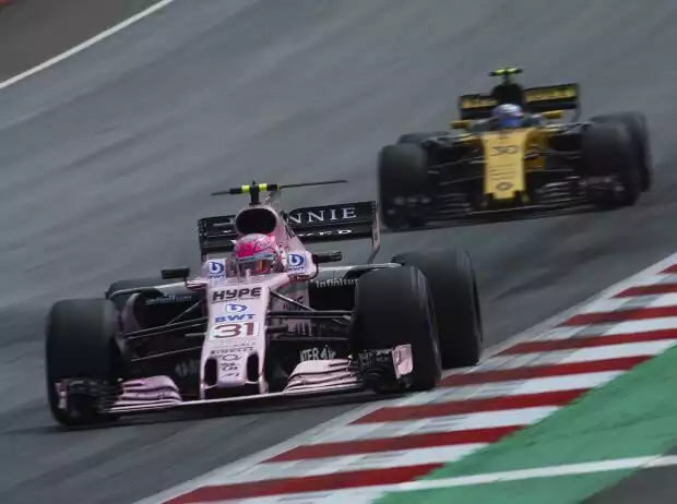 Esteban Ocon, Jolyon Palmer Titel-Bild zur News: Esteban Ocon, Jolyon Palmer
