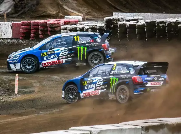 Johan Kristoffersson, Petter Solberg Titel-Bild zur News: Johan Kristoffersson, Petter Solberg