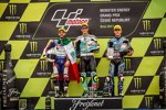 Romano Fenati, Joan Mir und Aron Canet 