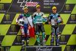 Romano Fenati, Joan Mir und Aron Canet 