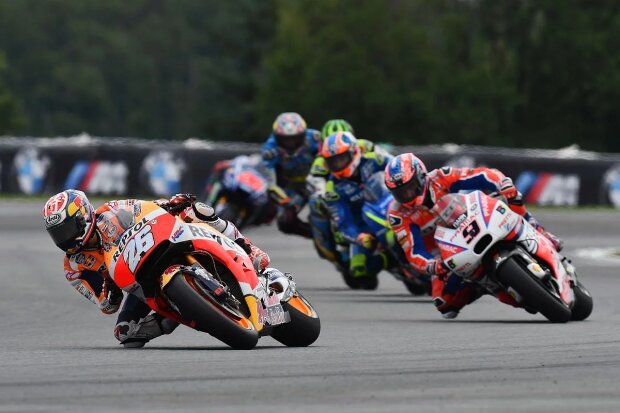 Daniel Pedrosa Honda Repsol-Honda MotoGP ~Daniel Pedrosa vor Danilo Petrucci ~ Daniel Pedrosa Honda Repsol-Honda MotoGP ~Daniel Pedrosa vor Danilo Petrucci ~