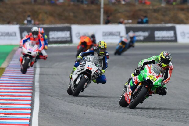 Aprilia Aprilia MotoGP ~Aleix Espargaro vor Karel Abraham ~ Aprilia Aprilia MotoGP ~Aleix Espargaro vor Karel Abraham ~