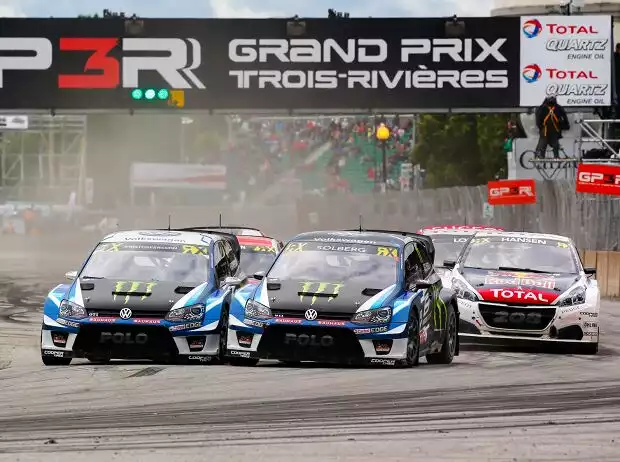 Johan Kristoffersson, Petter Solberg Titel-Bild zur News: Johan Kristoffersson, Petter Solberg
