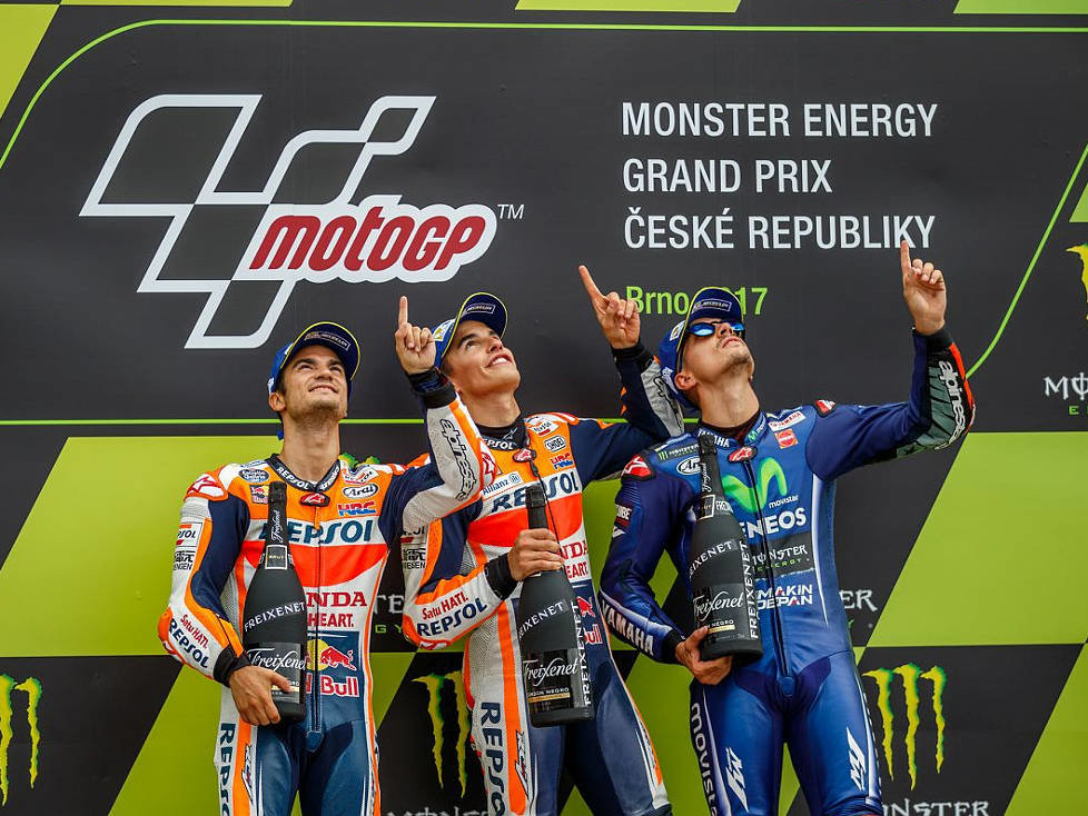 Daniel Pedrosa, Marc Marquez, Maverick Vinales