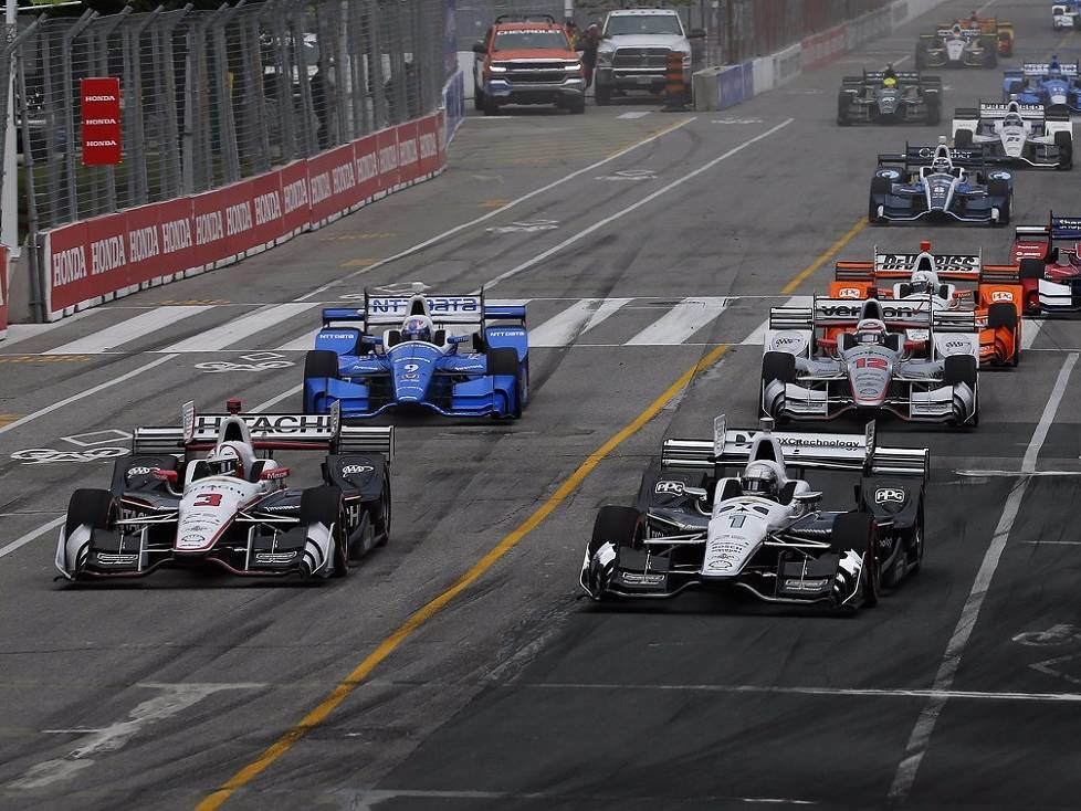 Simon Pagenaud, Helio Castroneves