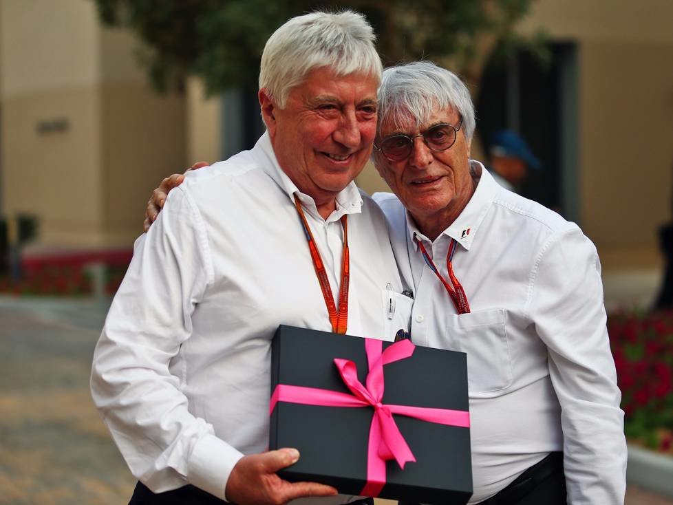 Bernie Ecclestone und Herbie Blash