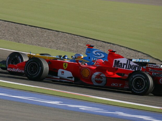 Titel-Bild zur News: Alonso, Schumacher