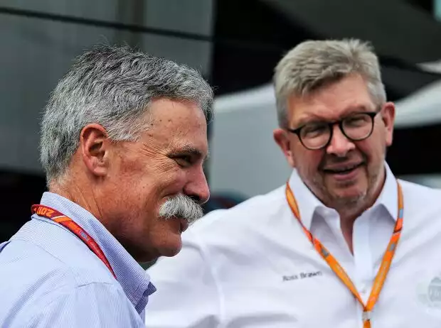 Chase Carey, Ross Brawn Titel-Bild zur News: Chase Carey, Ross Brawn