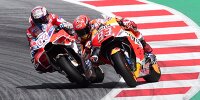 Bild zum Inhalt: MotoGP Spielberg: Dovizioso gewinnt Duell gegen Marquez