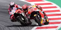 Bild zum Inhalt: MotoGP Spielberg: Dovizioso gewinnt Duell gegen Marquez