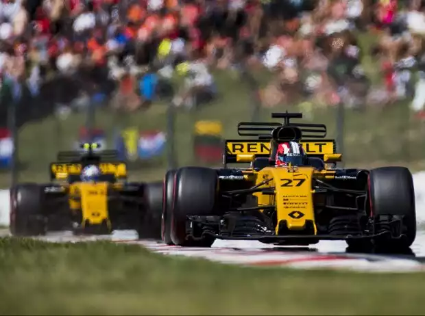 Nico Hülkenberg, Jolyon Palmer Titel-Bild zur News: Nico Hülkenberg, Jolyon Palmer