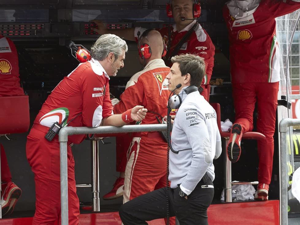 Maurizio Arrivabene, Toto Wolff