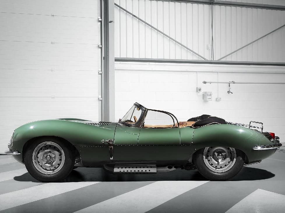 Neu gebauter Jaguar XKSS