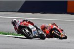 Andrea Dovizioso vor Marc Marquez 