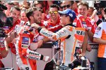 Andrea Dovizioso und  Marc Marquez 