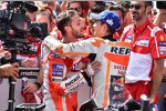 Andrea Dovizioso und  Marc Marquez 