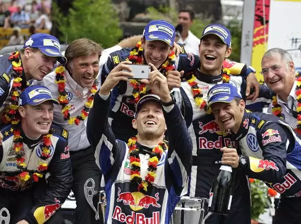 Jari-Matti Latvala, Miikka Anttila, Jost Capito, Sebastien Ogier, Julien Ingrassia, Andreas Mikkelsen Titel-Bild zur News: Jari-Matti Latvala, Miikka Anttila, Jost Capito, Sebastien Ogier, Julien Ingrassia, Andreas Mikkelsen