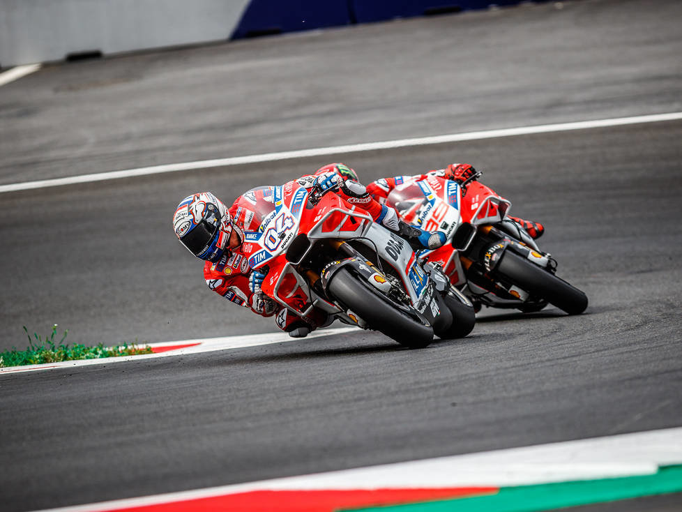 Andrea Dovizioso, Jorge Lorenzo