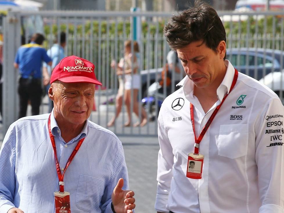 Niki Lauda, Toto Wolff