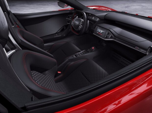 Innenraum der Ford GT '67 Heritage Edition Innenraum der Ford GT '67 Heritage Edition