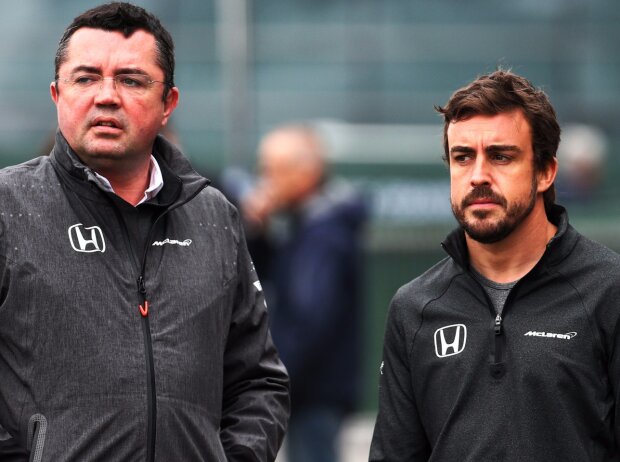 Eric Boullier, Fernando Alonso
