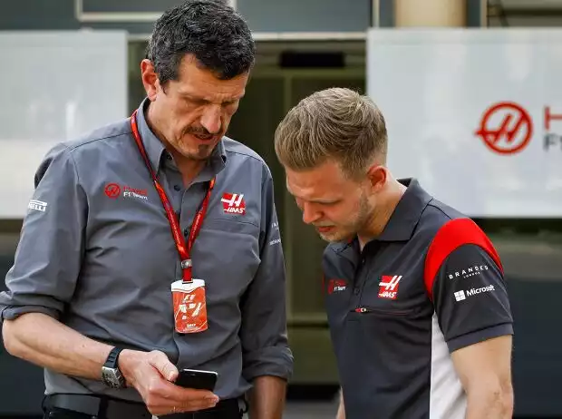 Günther Steiner, Kevin Magnussen Titel-Bild zur News: Günther Steiner, Kevin Magnussen