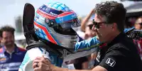 Bild zum Inhalt: IndyCar Pocono: Sato auf Pole, Hunter-Reay im Krankenhaus