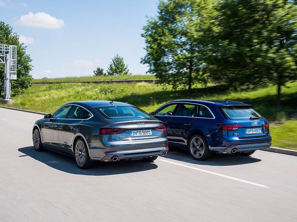 Audi A5 Sportback G-tron und Audi A4 Avant G-tron 2017