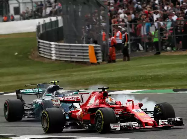 Sebastian Vettel, Valtteri Bottas Titel-Bild zur News: Sebastian Vettel, Valtteri Bottas