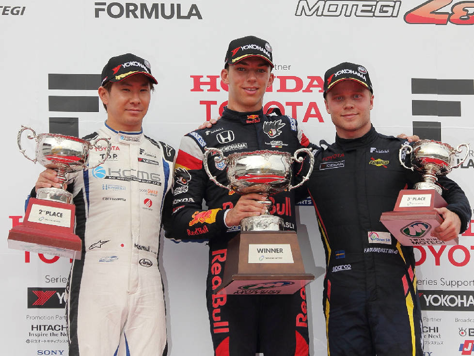 Felix Rosenqvist, Kamui Kobayashi, Pierre Gasly