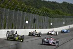 Will Power (Penske) und Charlie Kimball (Ganassi) 