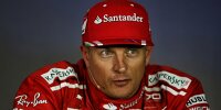 Bild zum Inhalt: Offiziell: Kimi Räikkönen auch 2018 im Ferrari