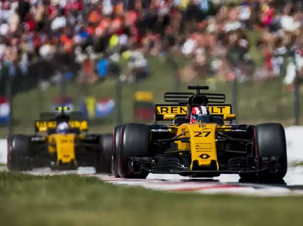 Titel-Bild zur News: Nico Hülkenberg, Jolyon Palmer