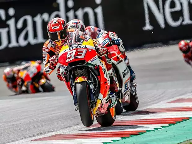 Marc Marquez, Andrea Dovizioso Titel-Bild zur News: Marc Marquez, Andrea Dovizioso