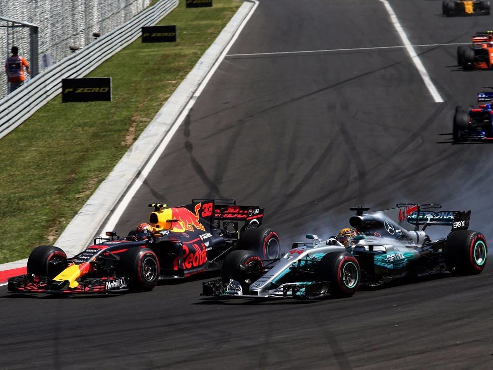 Max Verstappen, Lewis Hamilton