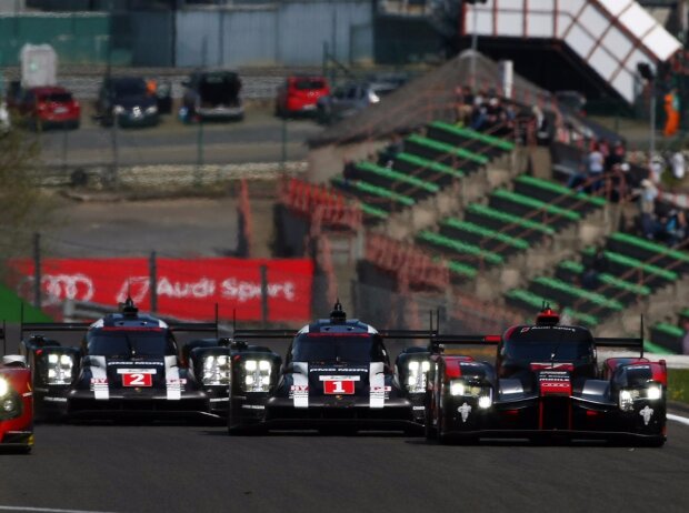 Ricardo Gonzalez, Bruno Senna, Timo Bernhard, Mark Webber