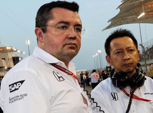 Eric Boullier, Yusuke Hasegawa Eric Boullier, Yusuke Hasegawa