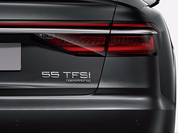 Titel-Bild zur News: Audi A8 mit neuer Nomenklatur am Heck
