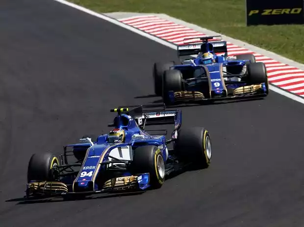 Marcus Ericsson, Pascal Wehrlein Titel-Bild zur News: Marcus Ericsson, Pascal Wehrlein