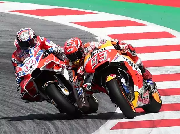 Andrea Dovizioso, Marc Marquez Titel-Bild zur News: Andrea Dovizioso, Marc Marquez