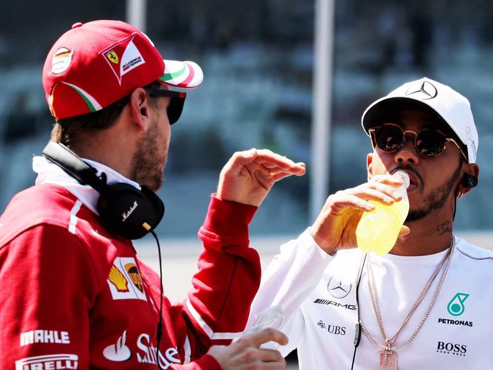 Sebastian Vettel, Lewis Hamilton