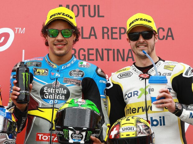 Miguel Oliveira, Franco Morbidelli, Thomas Lüthi