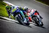 Bild zum Inhalt: Yamaha startet gut in Silverstone: Rossi zufrieden mit der Pace