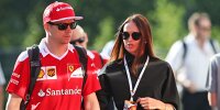 Bild zum Inhalt: Familienvater Kimi Räikkönen: Das Racing kommt zuerst!