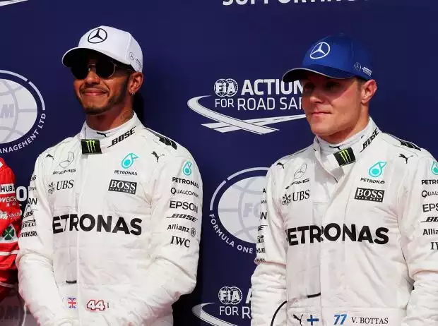 Sebastian Vettel, Lewis Hamilton, Valtteri Bottas Titel-Bild zur News: Sebastian Vettel, Lewis Hamilton, Valtteri Bottas